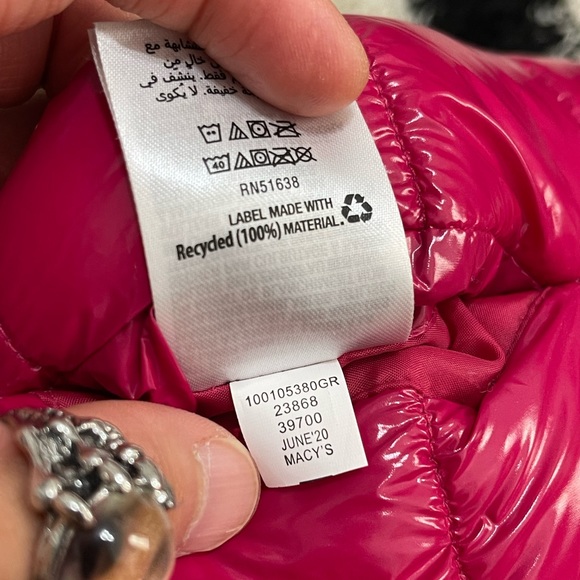 EUC Girl’s Size Large Epic Threads Reversible Puffer Vest Girl’s Aged 10-12 Yrs - Picture 10 of 12